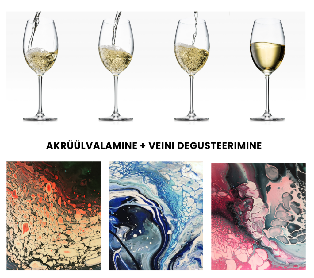 AKRÜÜLVALAMINE ja VEINI DEGUSTEERIMINE 