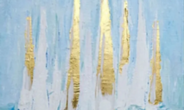 ABSTRAKTNE GOLD FOIL AKRÜÜLMAAL – 9 DETSEMBER