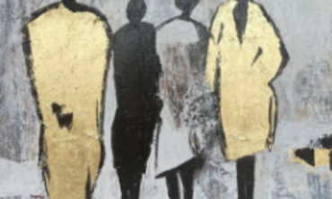 ABSTRAKTNE GOLD FOIL AKRÜÜLMAAL – 7 VEEBRUAR